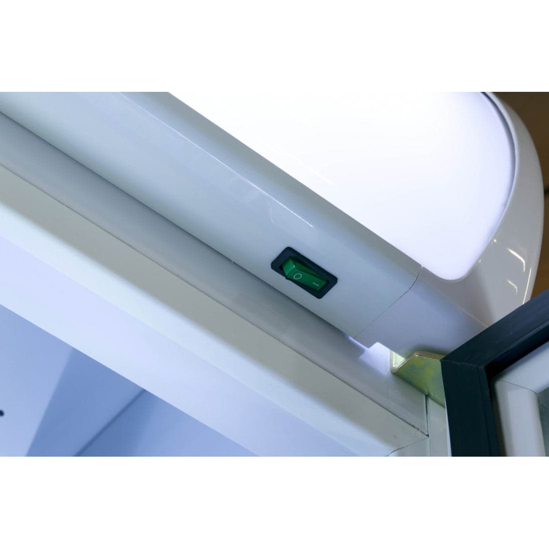 Prodis White Double Sliding Door Tall Shop Fridge, Model-XD701S. Delivery Included — image 3