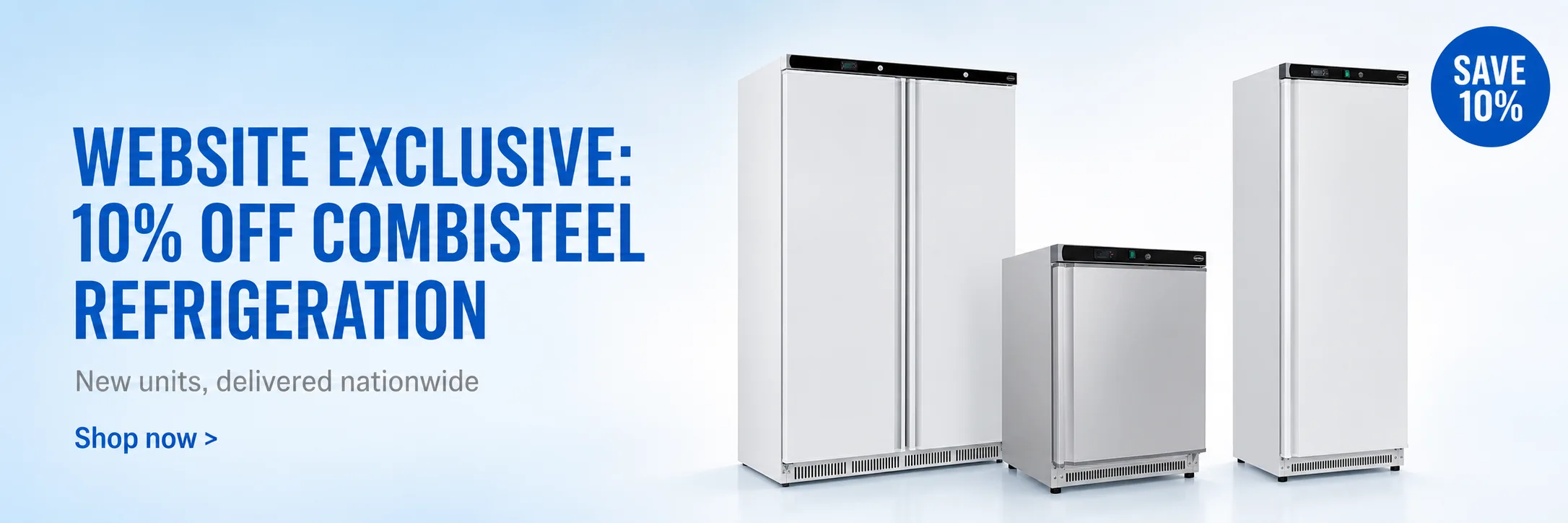 10% off Combisteel catering equipment