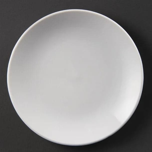 Coupe Plates 230mm (x12 Per Box) Olympia Whiteware (NCE3126) — image 1
