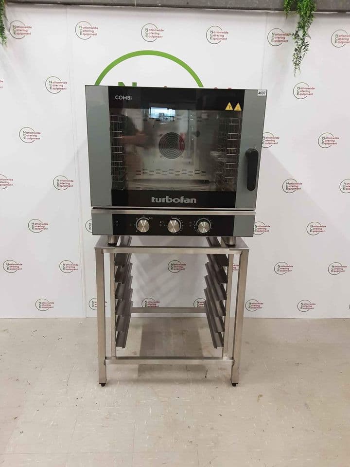 Blueseal Turbofan Combi Oven On Stand, Model-UKEC40M5 (NCE4697) — image 1