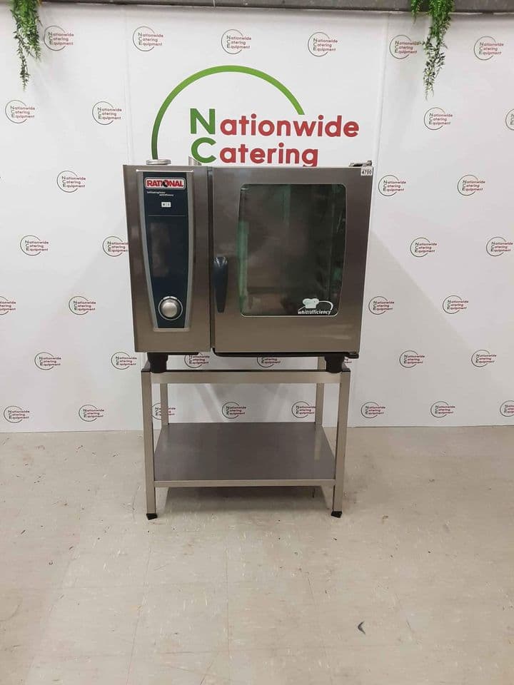 Rational Six Grid SCC WE Electric Combi Oven On Stand (NCE4700) — image 1