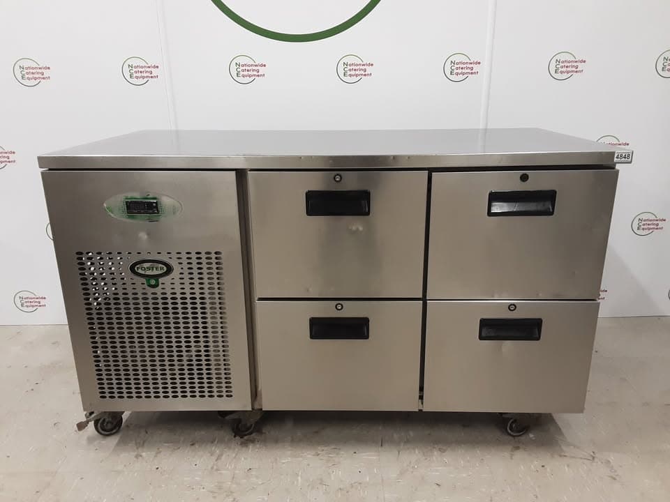 Foster Four Drawer Flat Counter Fridge, 141cm (NCE4848) — image 1