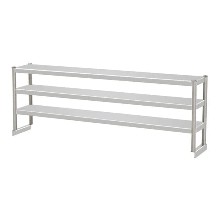 Hamoki Stainless Steel Three Tier Over Table Shelf, 180cm (NCE4886) — image 1