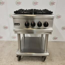 Lincat Opus Four Burner Stove On Stand / Trolley, Natural Gas, Model-OG7003/N (NCE5254) — image 1