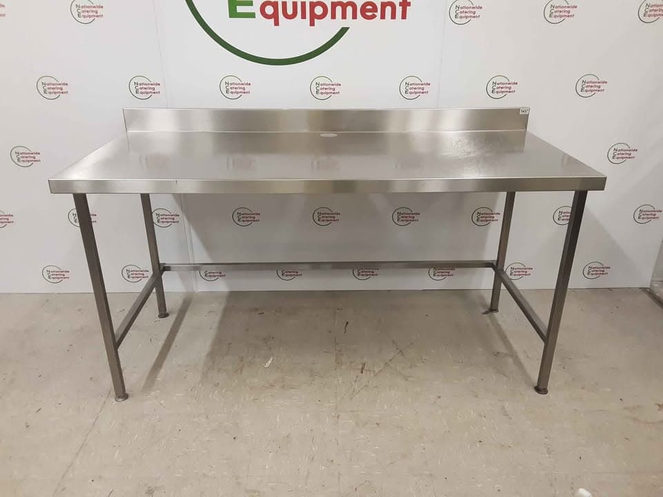 Stainless Steel 180cm Table-With Appliance Space (NCE5457) — image 1