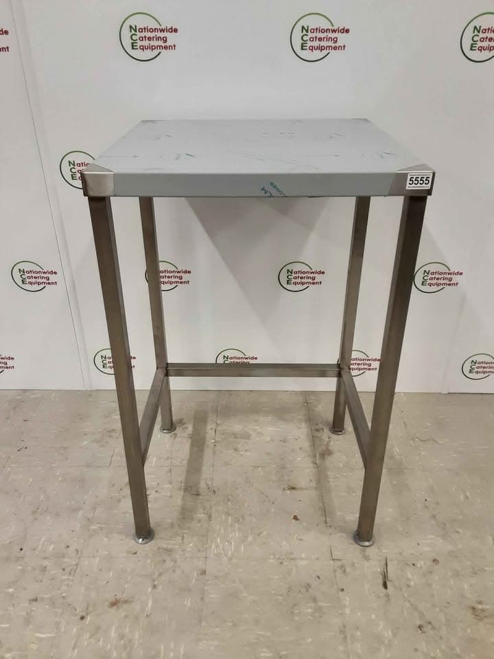 New/Un-Used Stainless Steel Table 57x58cm (NCE5555) — image 1