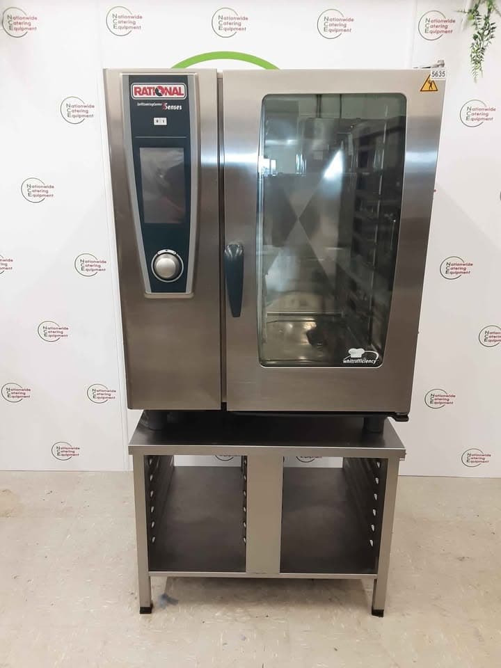 Rational 10 Grid Electric SCC WE Five Senses Combi Oven On Stand (NCE5635) — image 1