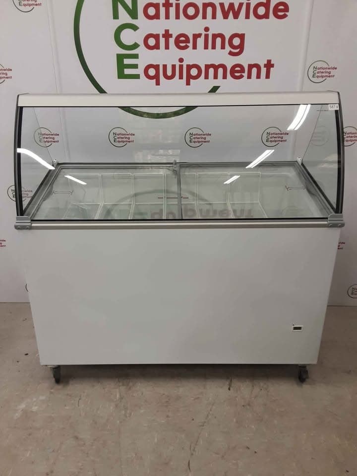 Interlevin Scooping Ice Cream Display Freezer, 132cm, Model-(NCE5874) — image 1