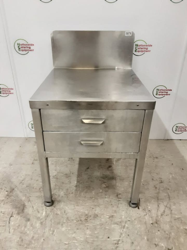 Stainless Steel Equipment Stand With Drawers 54x61cm (NCE5878) — image 1