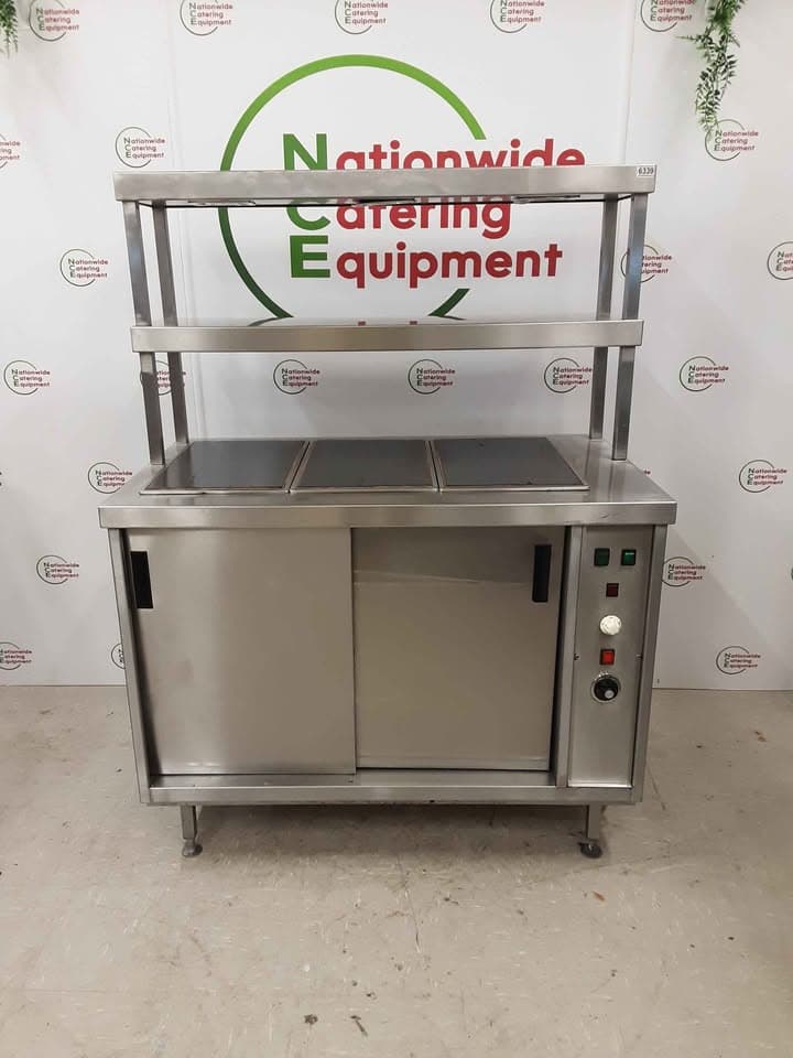 Hotcupboard With Sliding Doors, Heated Gantry and Wet Bain Marie (NCE6339) — image 1