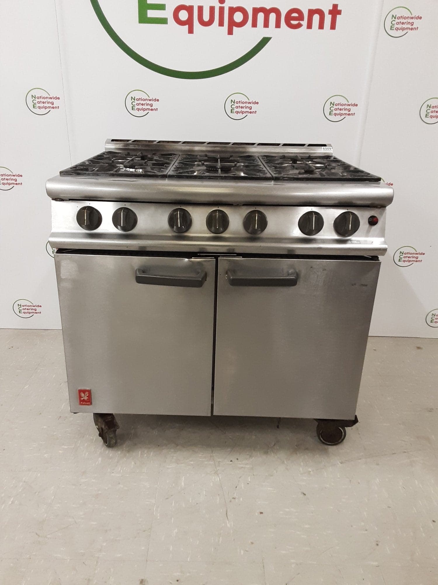 Falcon Six Burner Stove And Oven, Natural Gas, Model- G3101 — image 1