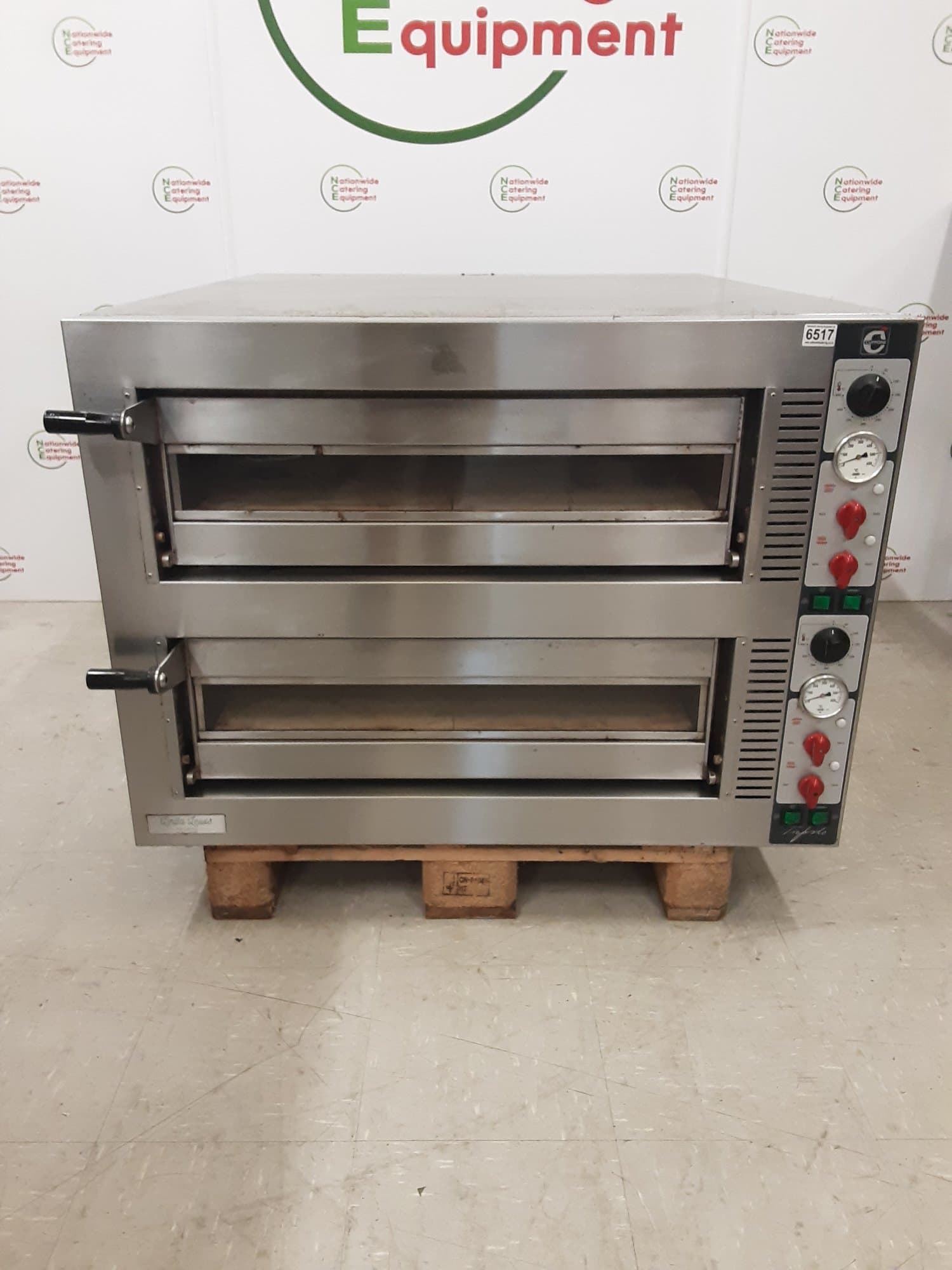 Cuppone Twin Deck Tabletop Electric Pizza Oven, Model- TP635/2CM — image 1