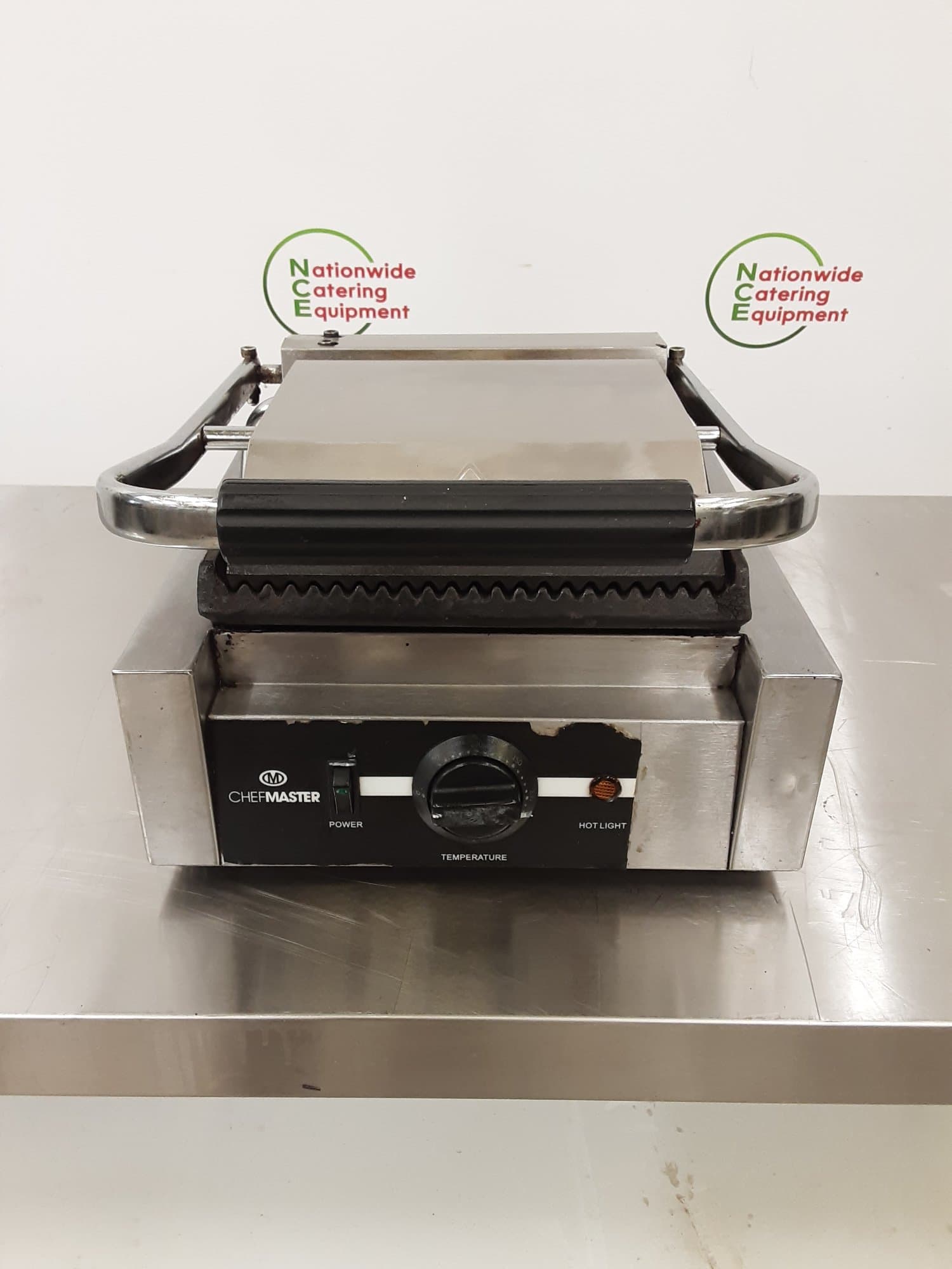 Clearance Chefmaster Single Panini/Contact Grill, Model- HED773 — image 1