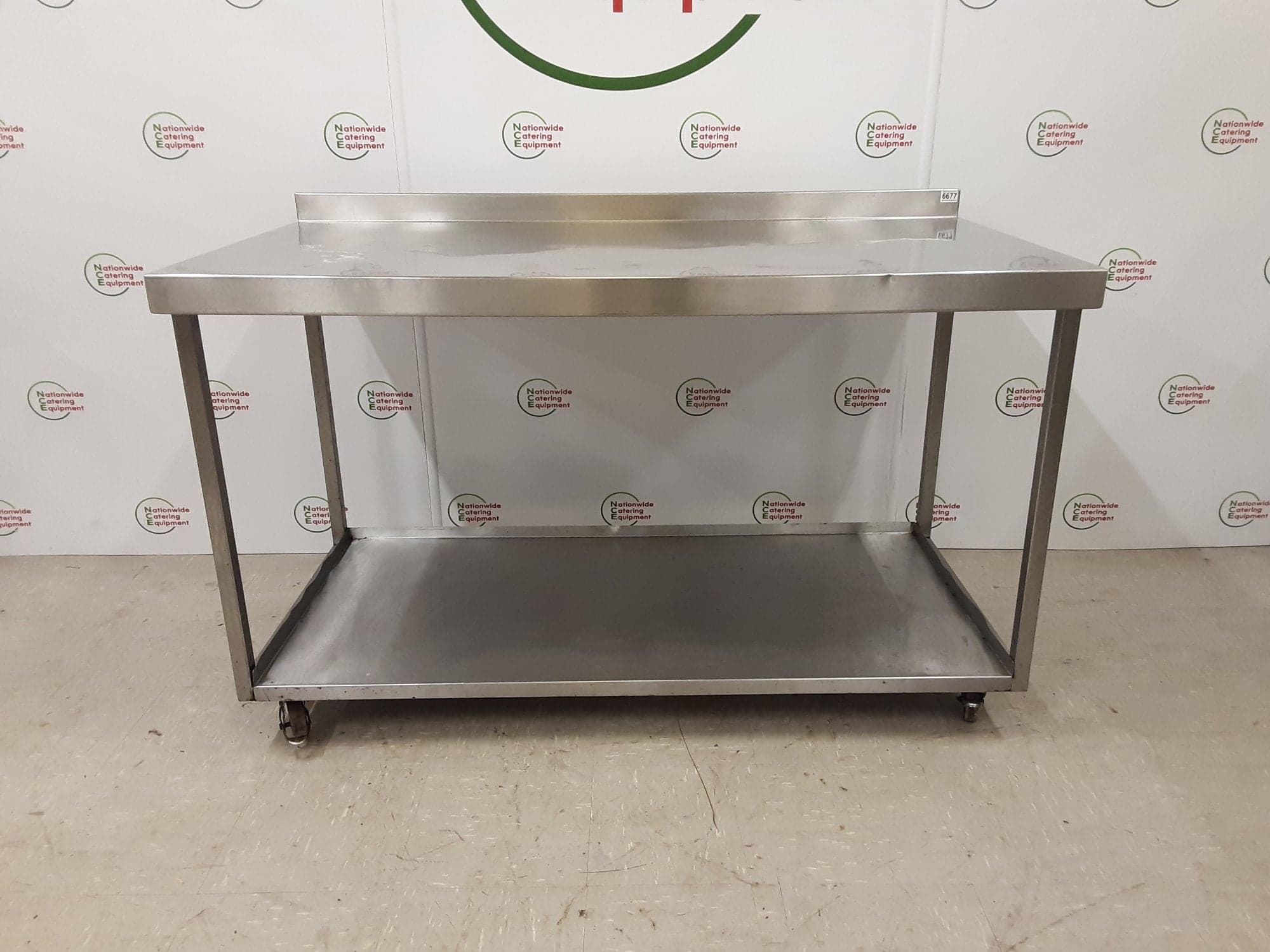Clearance Stainless Steel Table 150x80cm — image 1