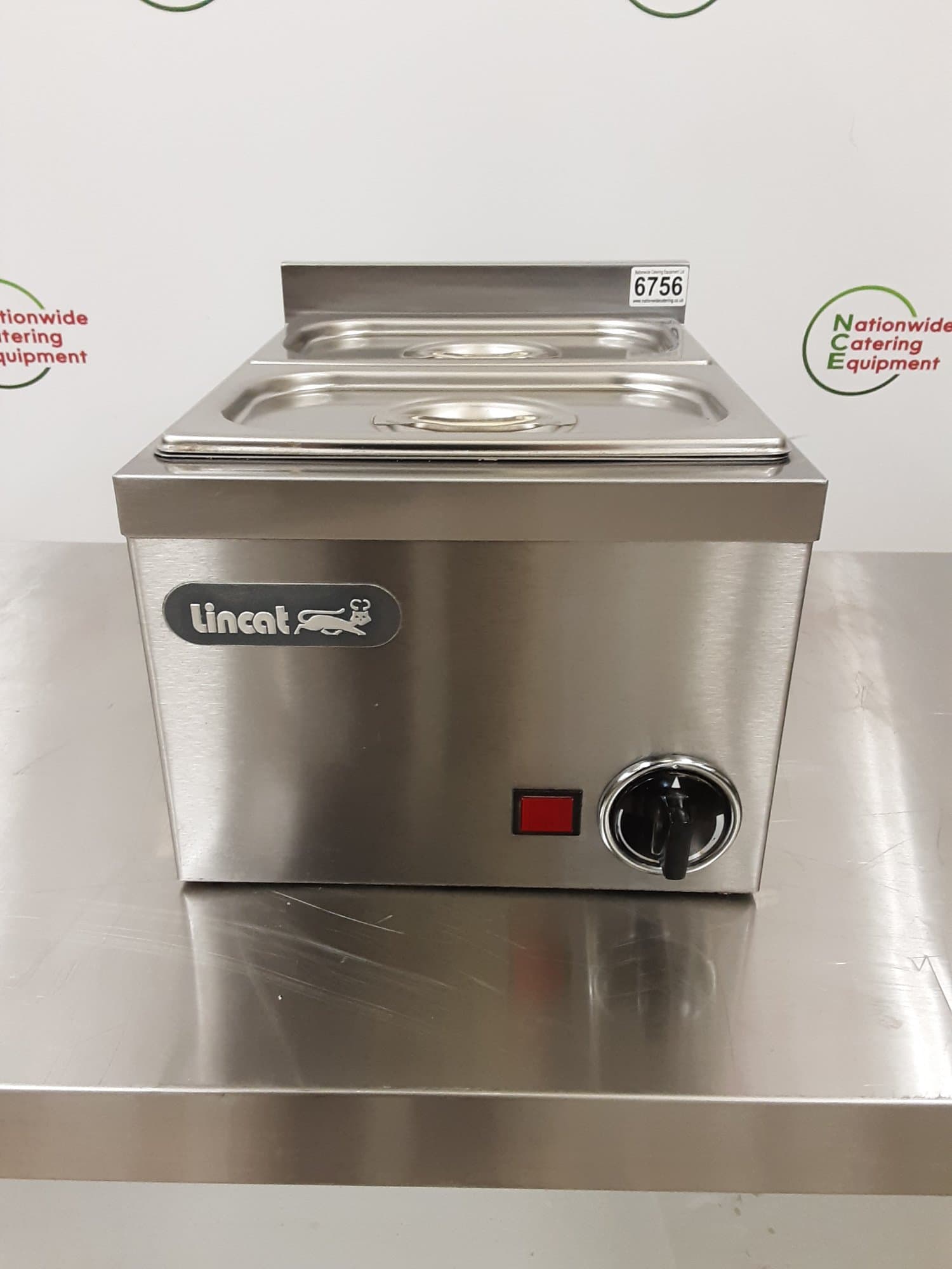 Lincat Lynx 13amp Electric Two Pot Dry Bain Marie, Model- LBM — image 1