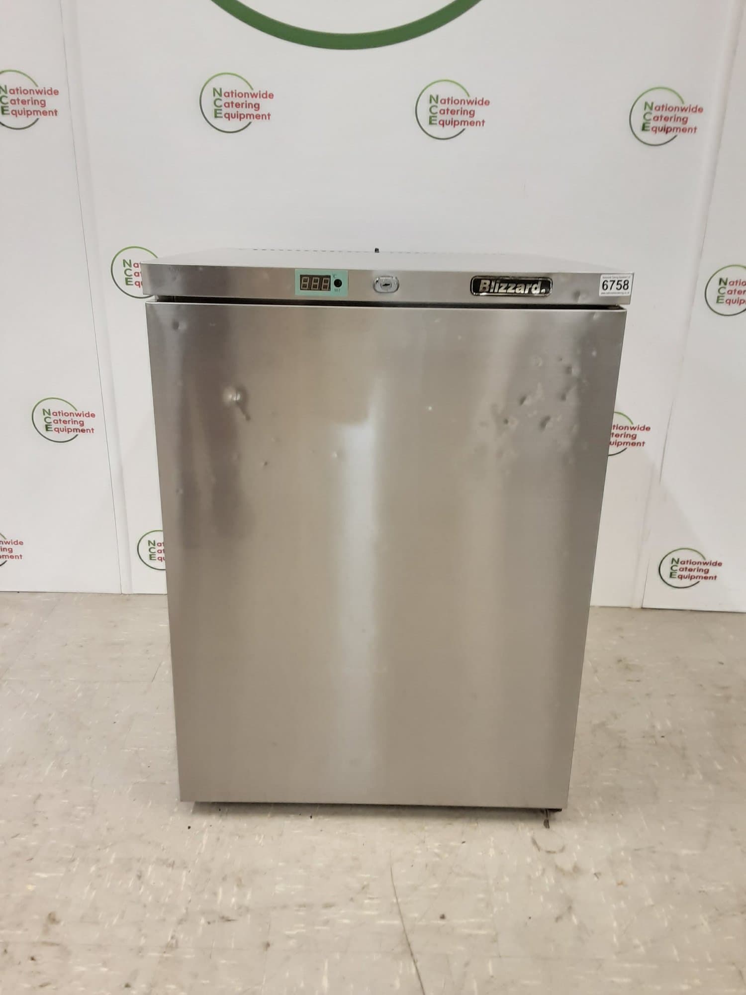 Clearance Blizzard Stainless Steel Undercounter Fridge, Model-BUC140