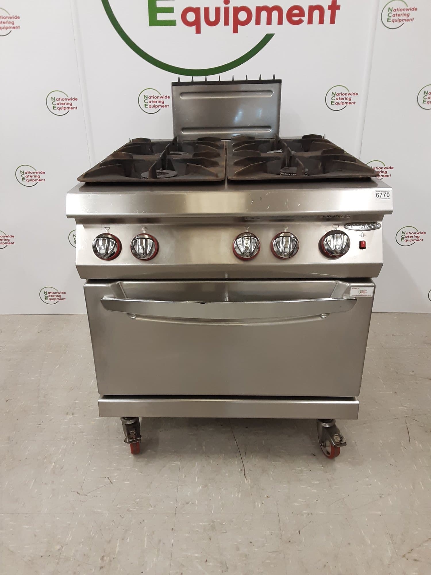 Angelo Po Four Burner Stove And Oven, Natural Gas, Model- 191FAG-CPMO — image 1