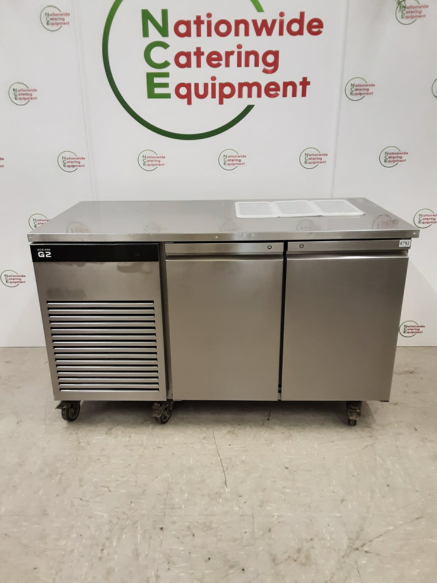 Foster G2 Ecopro Two Door Counter Fridge With Toppings Opening, 142cm, Model-EP1/2H — image 1