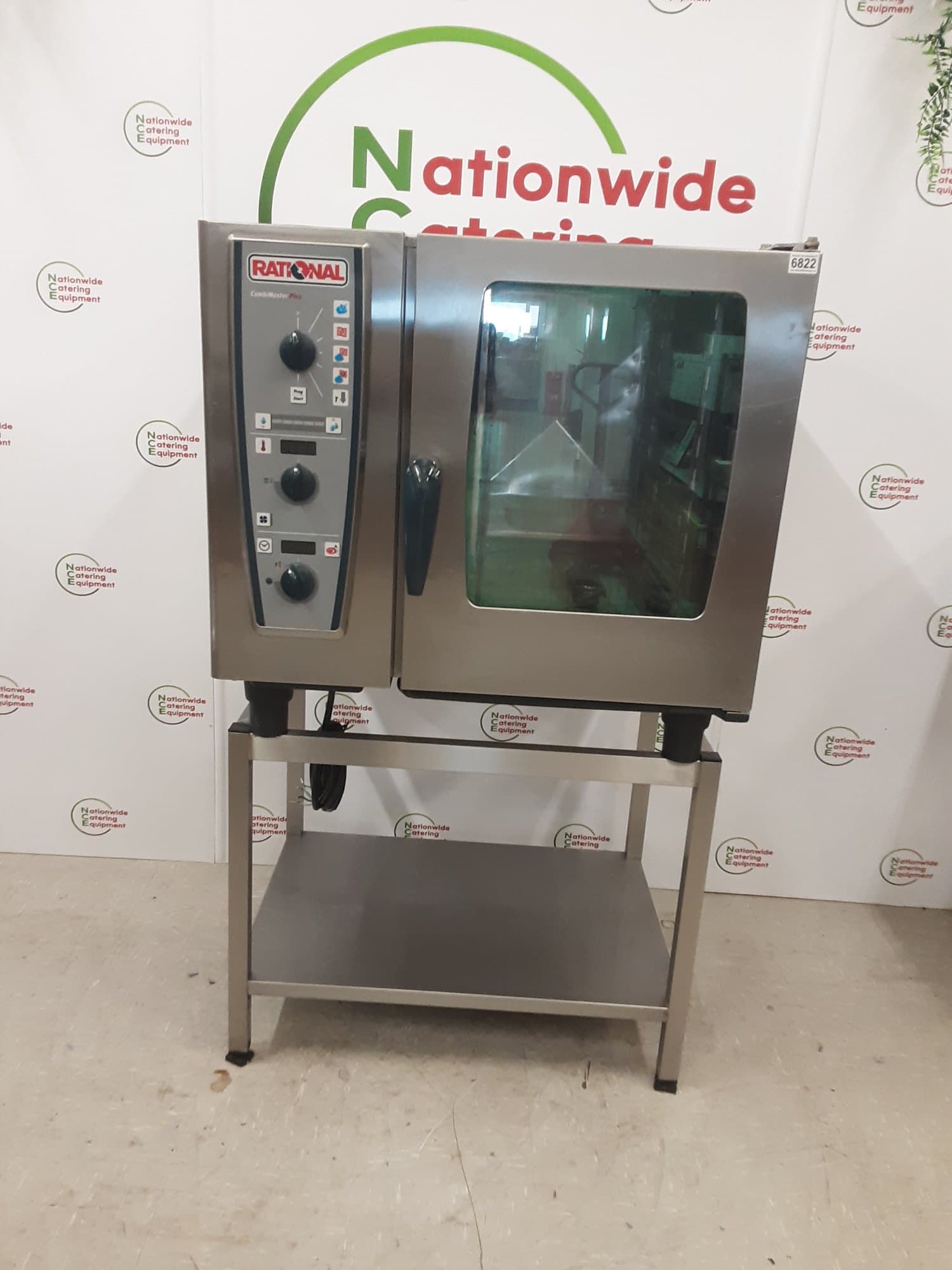 Rational Combimaster Plus Six Grid Electric Combi Oven On Stand, Model-CMP61E — image 1