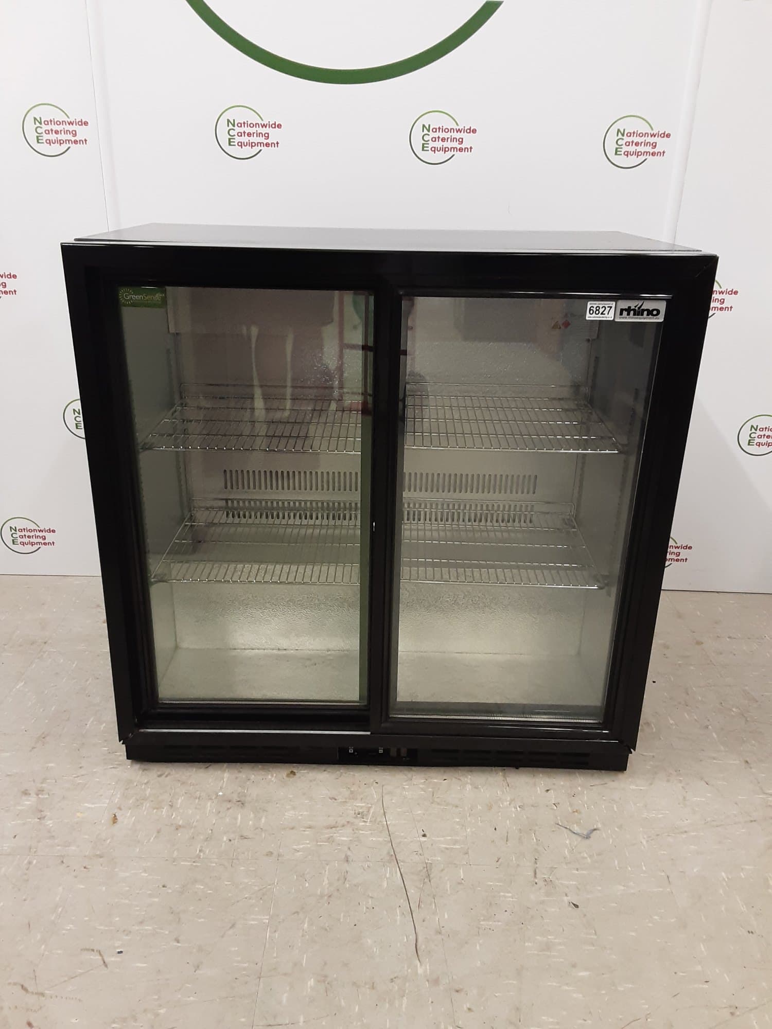 Rhino Double Sliding Door Bottle Cooler, Model- Monaco 900S — image 1