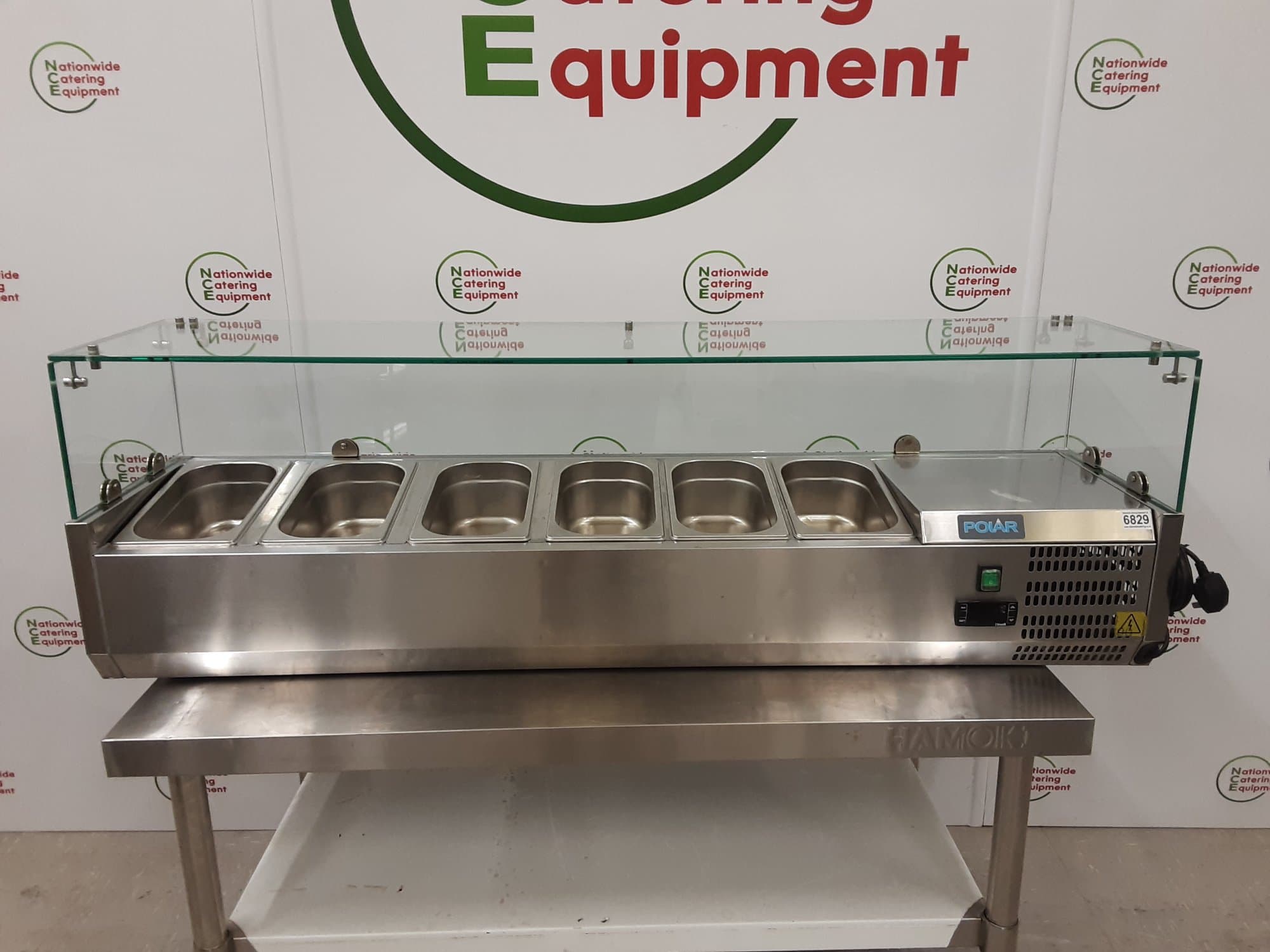 Polar G-Series Tabletop Prep/Toppings Fridge, Model- AB090 — image 1