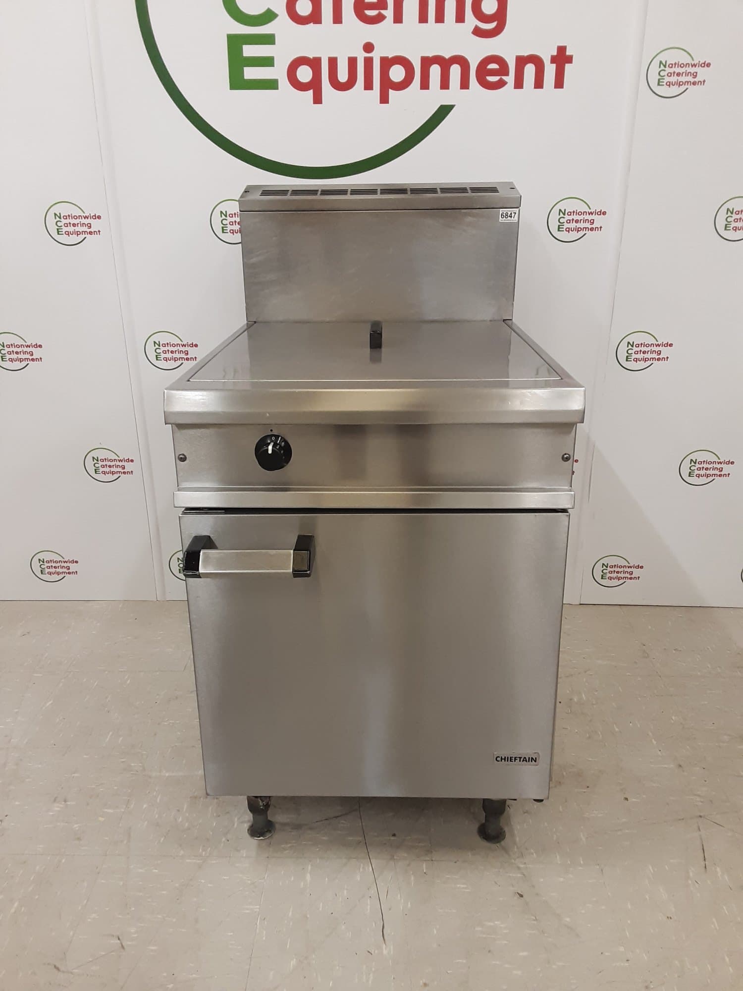 Falcon Cheiftain Large Single Tank Natural Gas Fryer, Model- G1838X