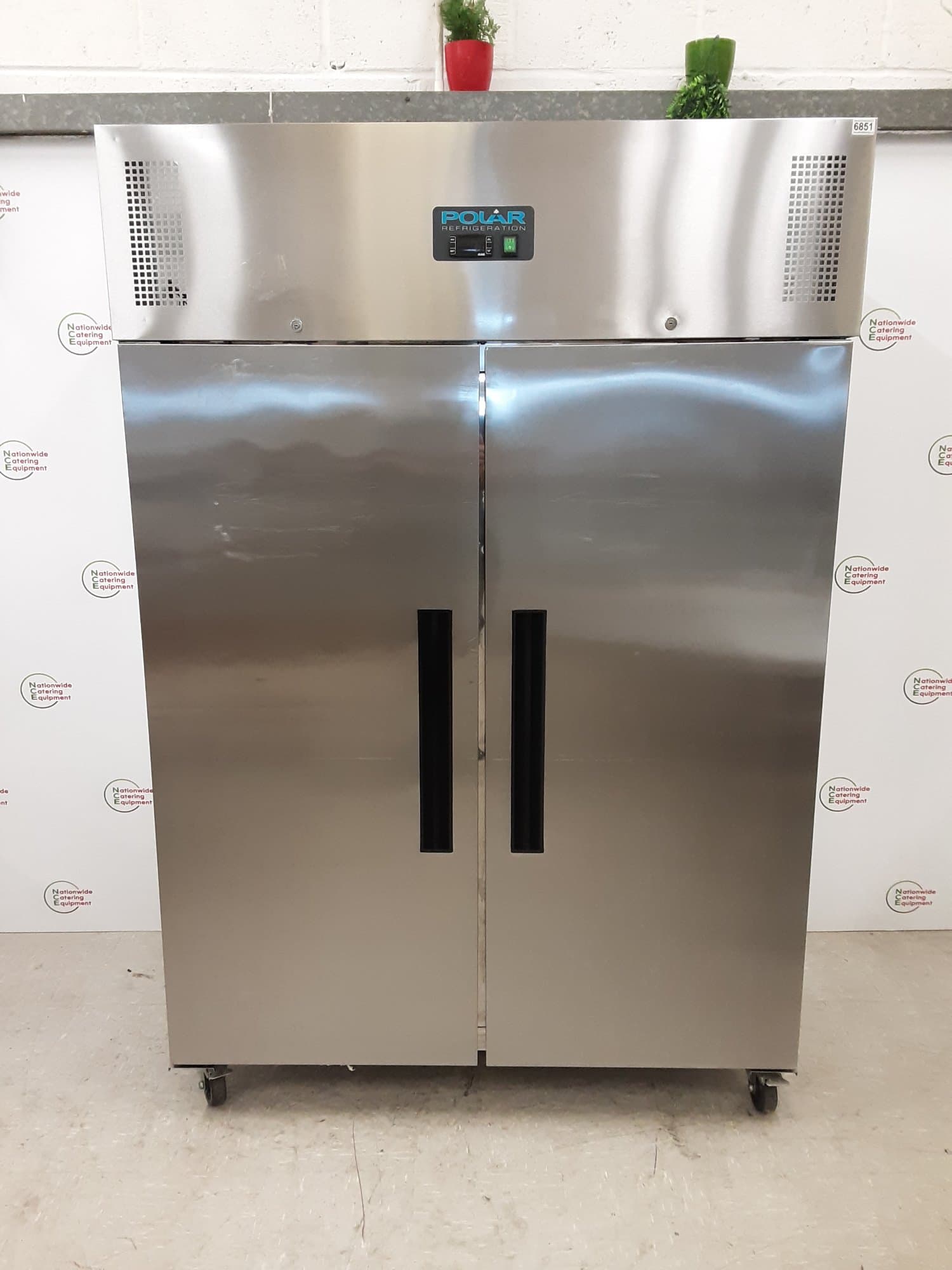 Polar G-Series Double Upright Fridge, Model- G594 — image 1