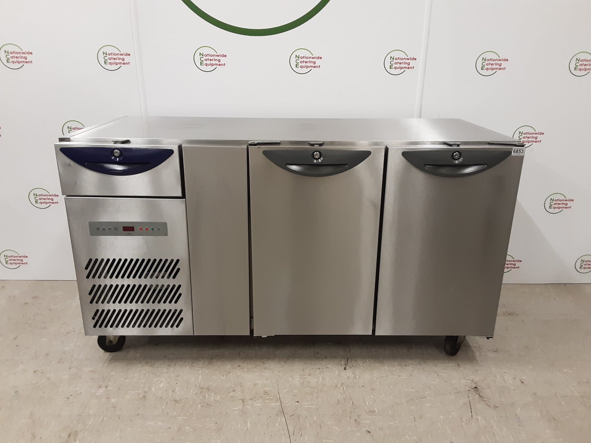 Williams Two Door Undercounter Fridge, Model-HBTC2U
