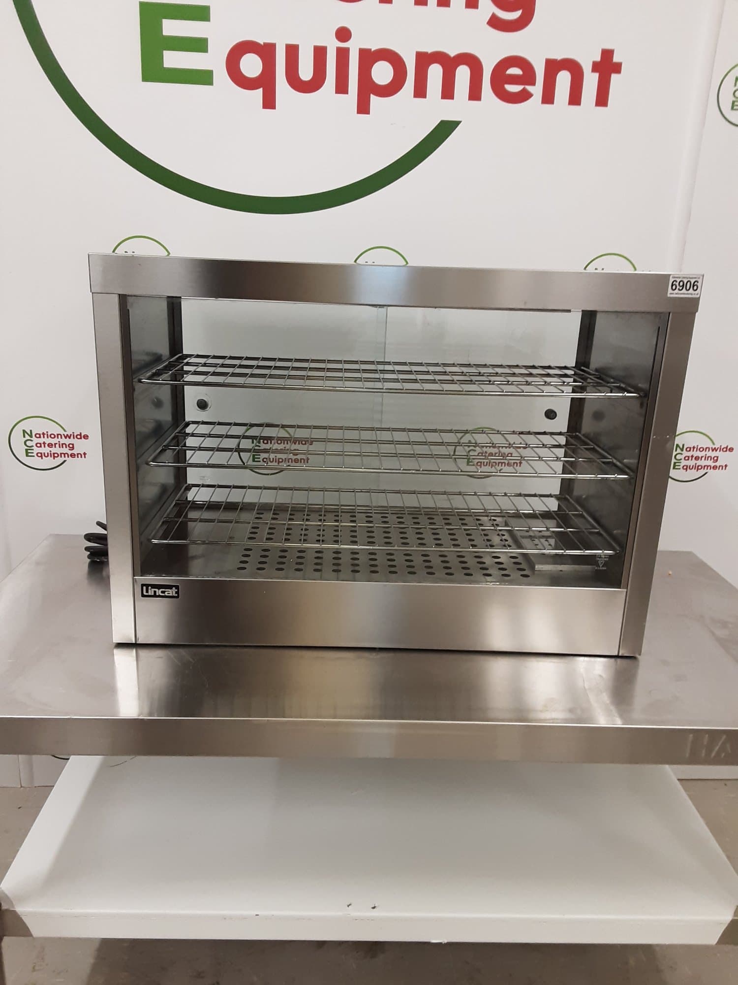 Lincat Hot Food Display Cabinet/Pie Warmer, Model-LPWLR — image 1