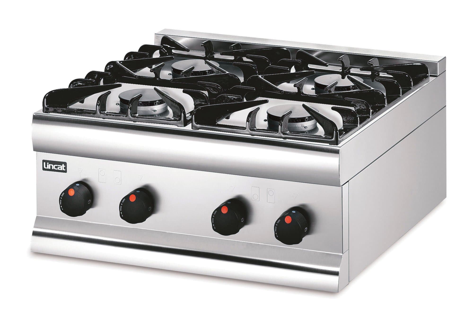 Lincat Silverlink 600, Four Burner Stove, Natural Gas, Model- HT6/N — image 1