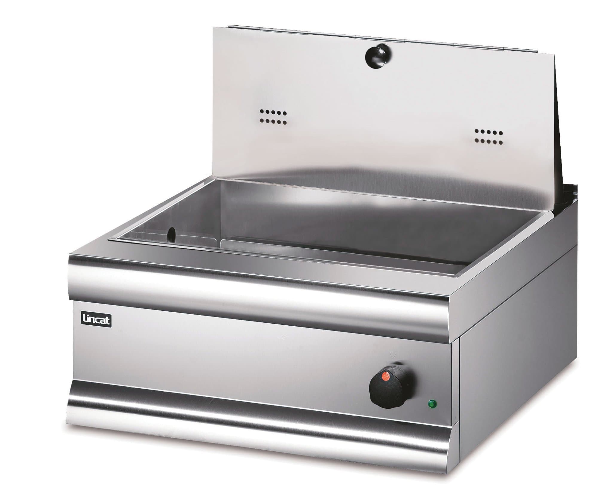 Lincat Silverlink 600 Tabletop Electric Chip Scuttle, 60cm, Model- CS6 — image 1