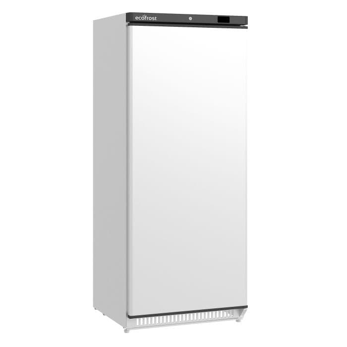 Ecofrost White 600L Single Upright Static Cooled Fridge. Model- 7063.0055. Delivery Included — image 1