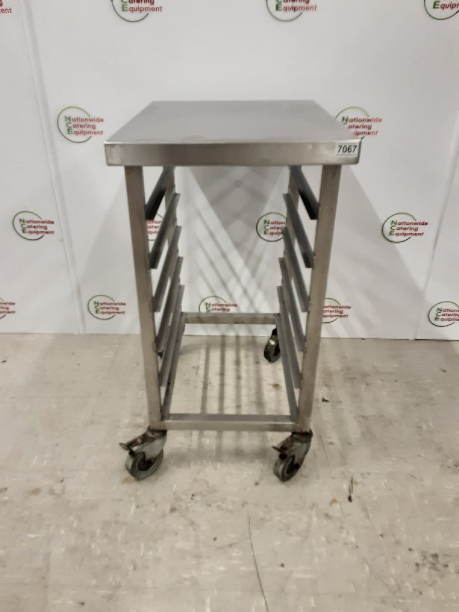 Stainless Steel Gastronorm Storage Trolley — image 1