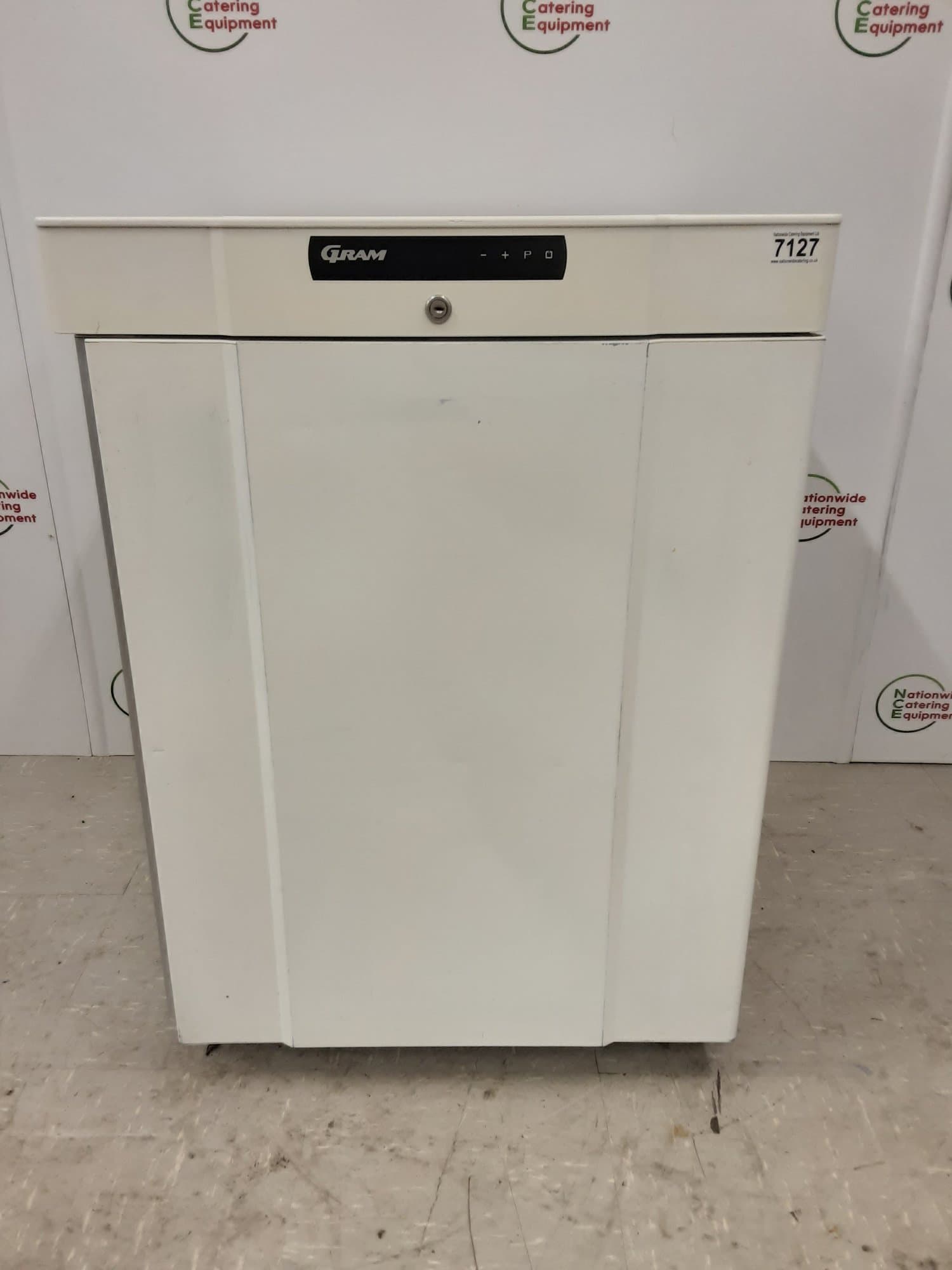 Gram White Undercounter Freezer, Model- F210LG3W — image 1