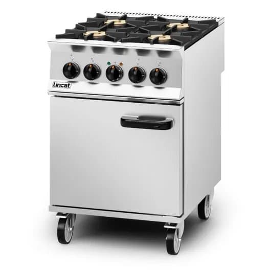 Lincat Opus 800 Dual Fuel Four Burner Stove & Oven, Propane, Model- OD8006/P — image 1