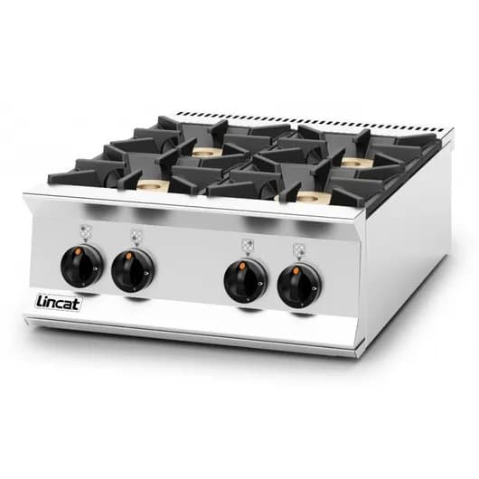 Lincat Opus 800 Four Burner Gas Boiling Top, Natural Gas, Model- OG8003/N — image 1