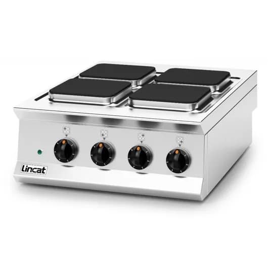 Lincat Opus 800 Four Square Hotplate Electric Boiling Top, 10.4kw/Three Phase, Model- OE8012 — image 1