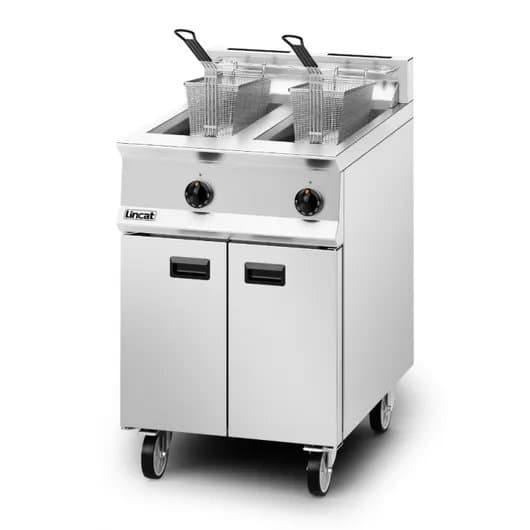 Lincat Opus 800 Twin Tank 60cm Width Gas Fryer, Propane, Model- OG8111/P — image 1