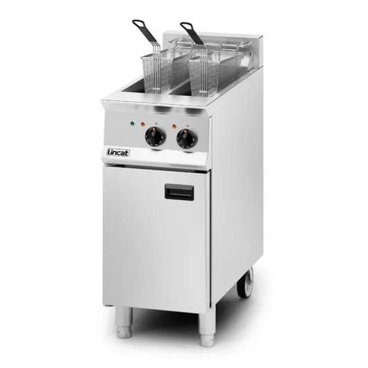 Lincat Opus 800 Twin Tank 40cm Width Three Phase Electric Fryer, Model- OE8105 — image 1