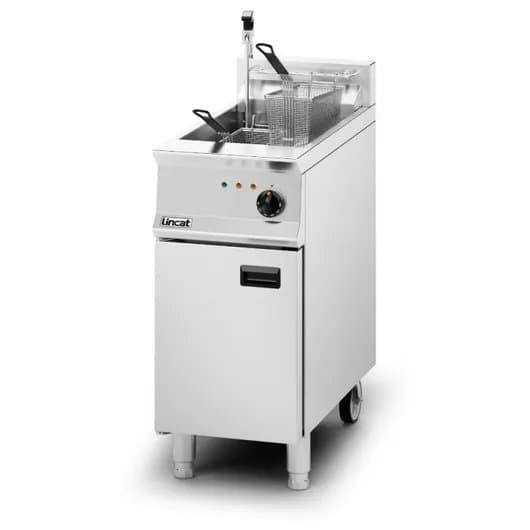 Lincat Opus 800 Pumped Filtration Single Tank 40cm Width Three Phase Electric Fryer, Model- OE8114/OP — image 1