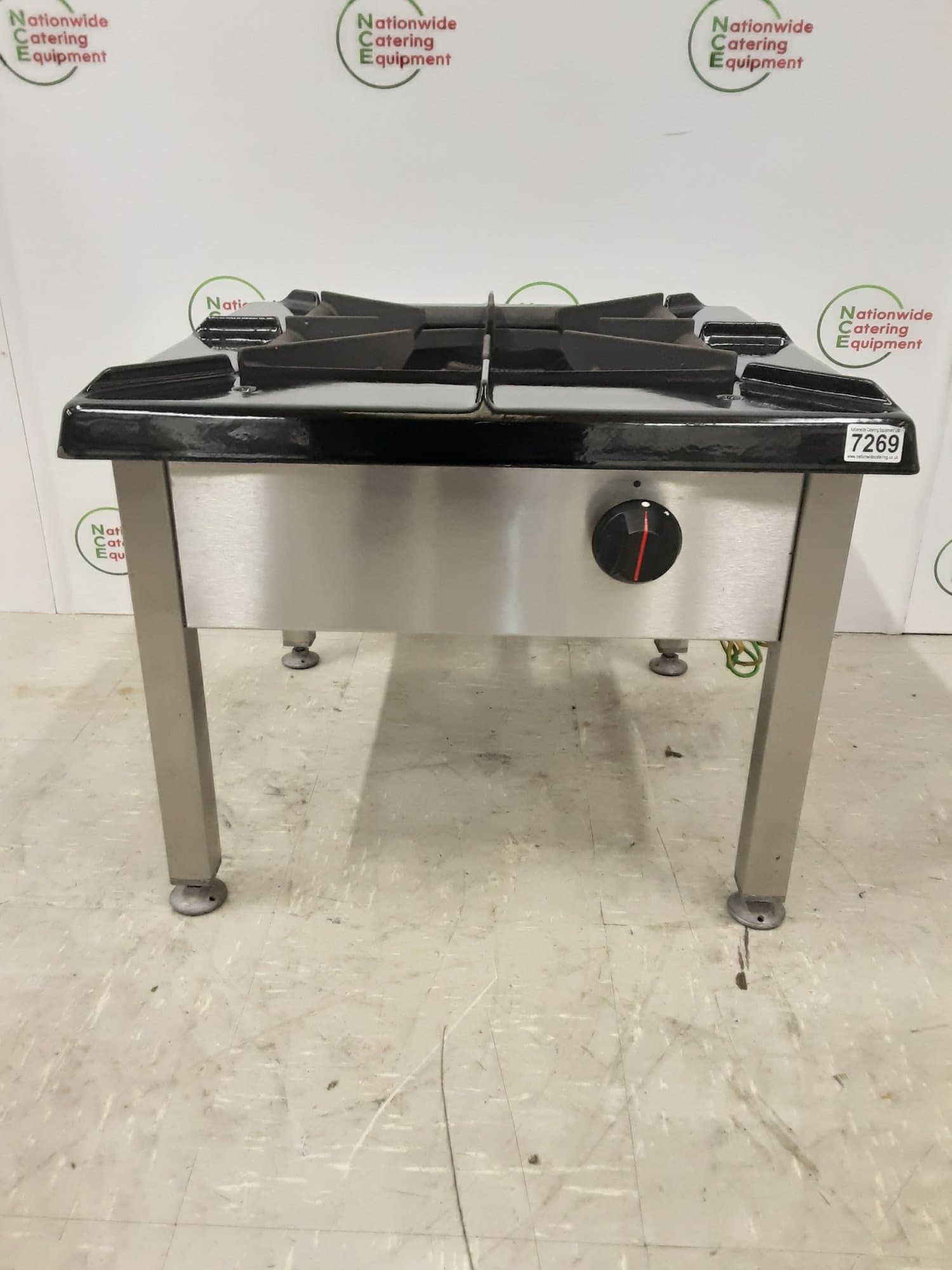 Falcon Chieftain Heavy-duty Single Burner Natural Gas Stock Pot Burner, Model- G1478 — image 1