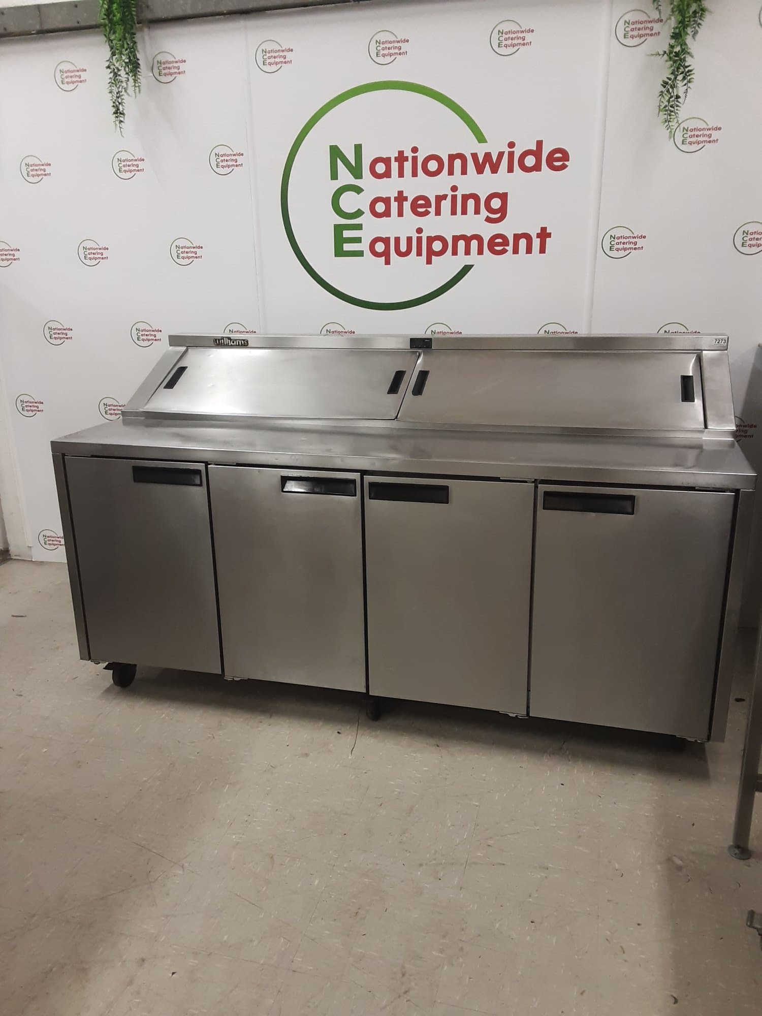 Williams Four Door Counter Fridge With Toppings Opening, Model-CPC4