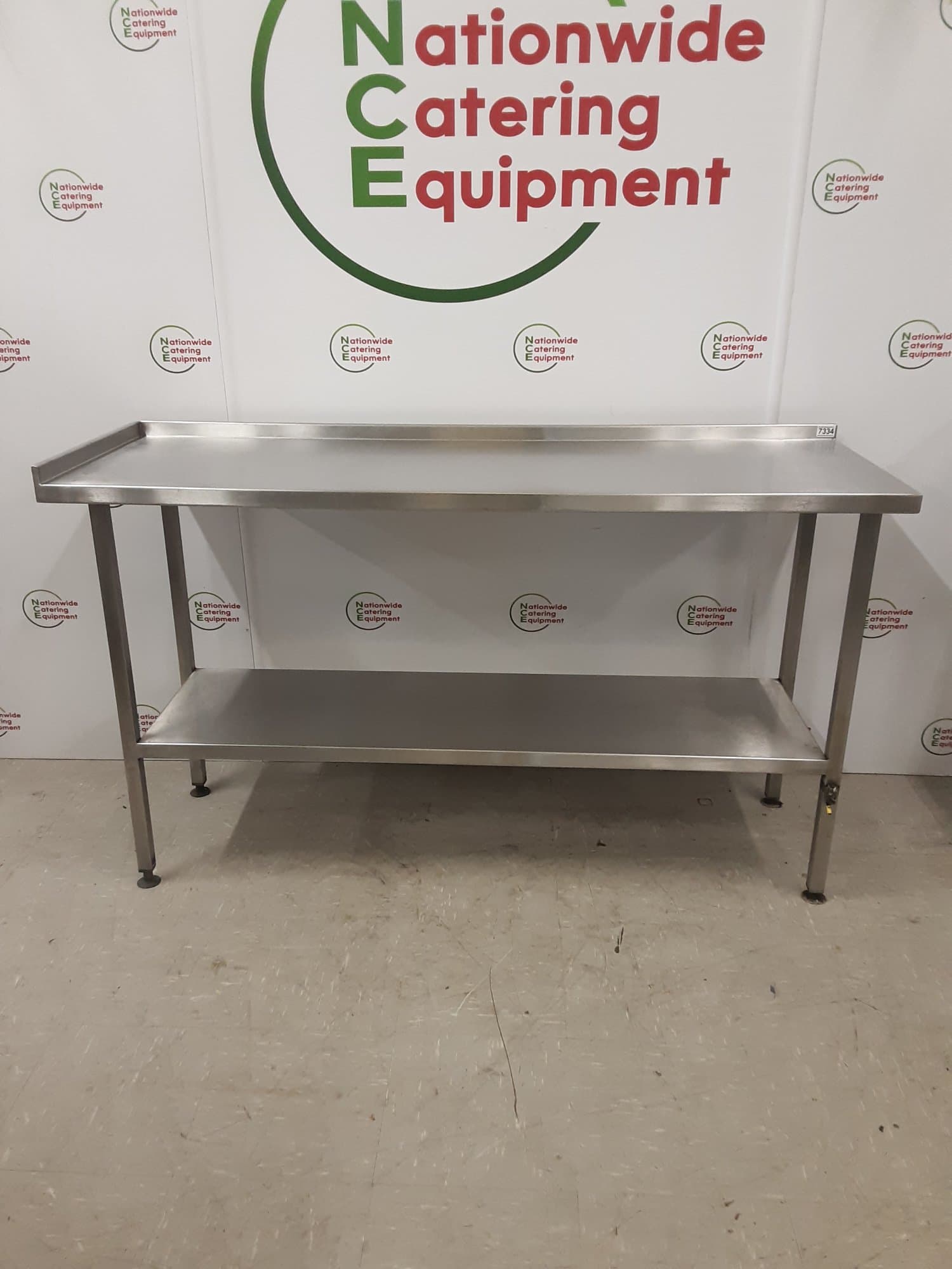 Stainless Steel Table 157x54cm — image 1