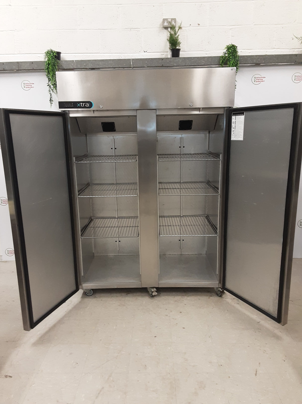 Foster Xtra Double Upright Fridge  (NCE4872)