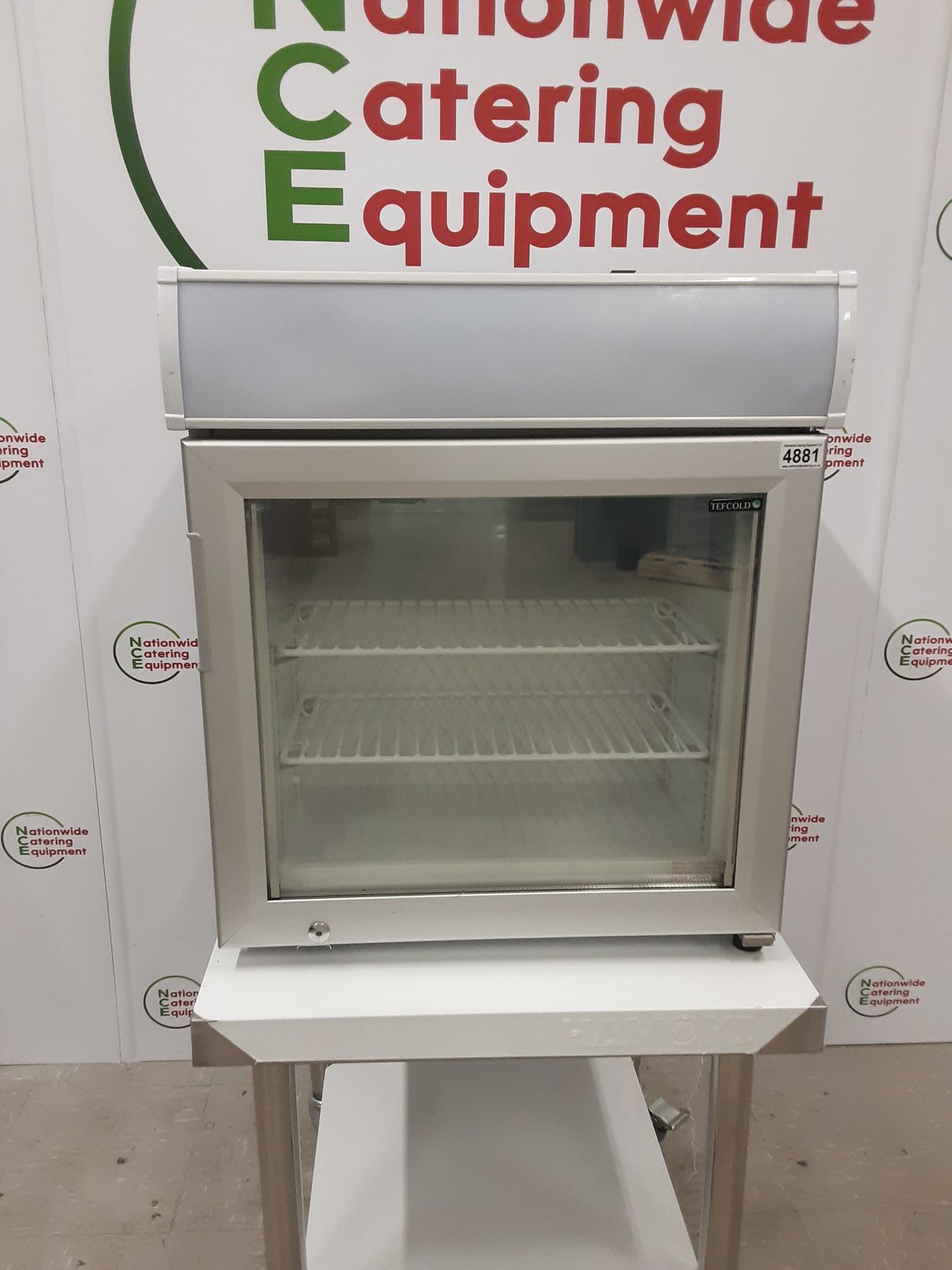 Tefcold Tabletop Display Freezer, 2023 Manufactured (NCE4881)