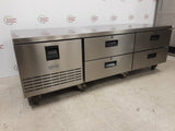 Foster Four Drawer Low Level Counter Fridge/Chef Base (NCE4939)