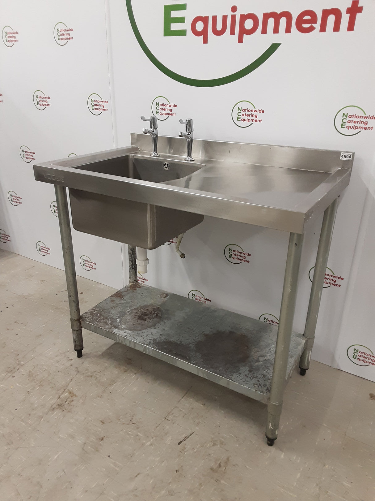 Stainless Steel Single Sink 100x60cm (NCE4984)