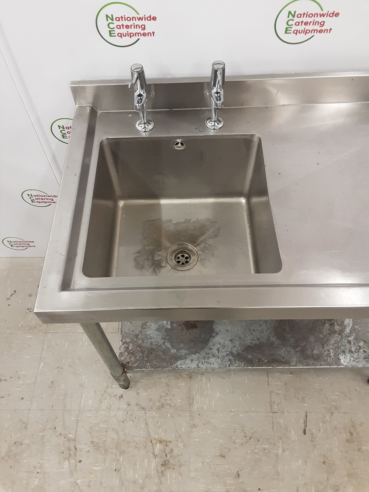 Stainless Steel Single Sink 100x60cm (NCE4984)