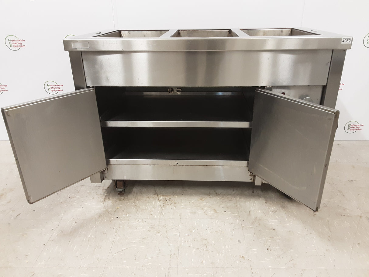 Bartlett Mobile 13amp Hot Cupboard/Dry Bain Marie-CLEARANCE (NCE4982)