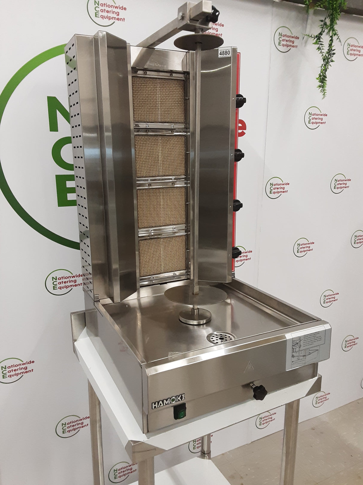 Hamoki Four Burner Doner/Kebab Machine, Model- KB-4 (NCE4880)